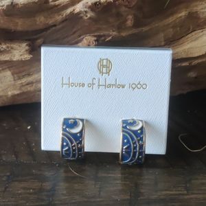 New House of Harlow 1960 Blue Moon Hoops